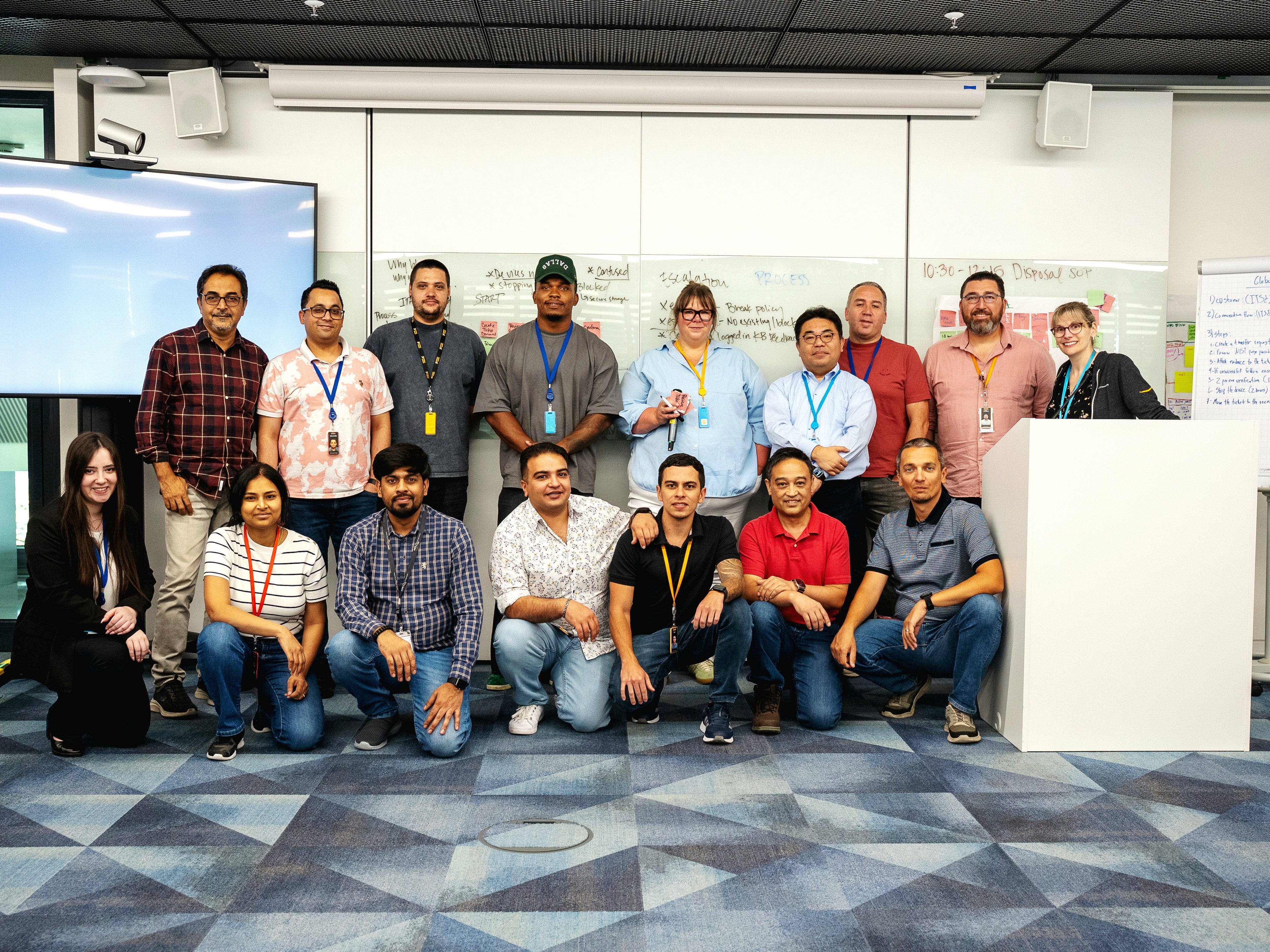 Ash Ahlawat leading a technical architecture workshop